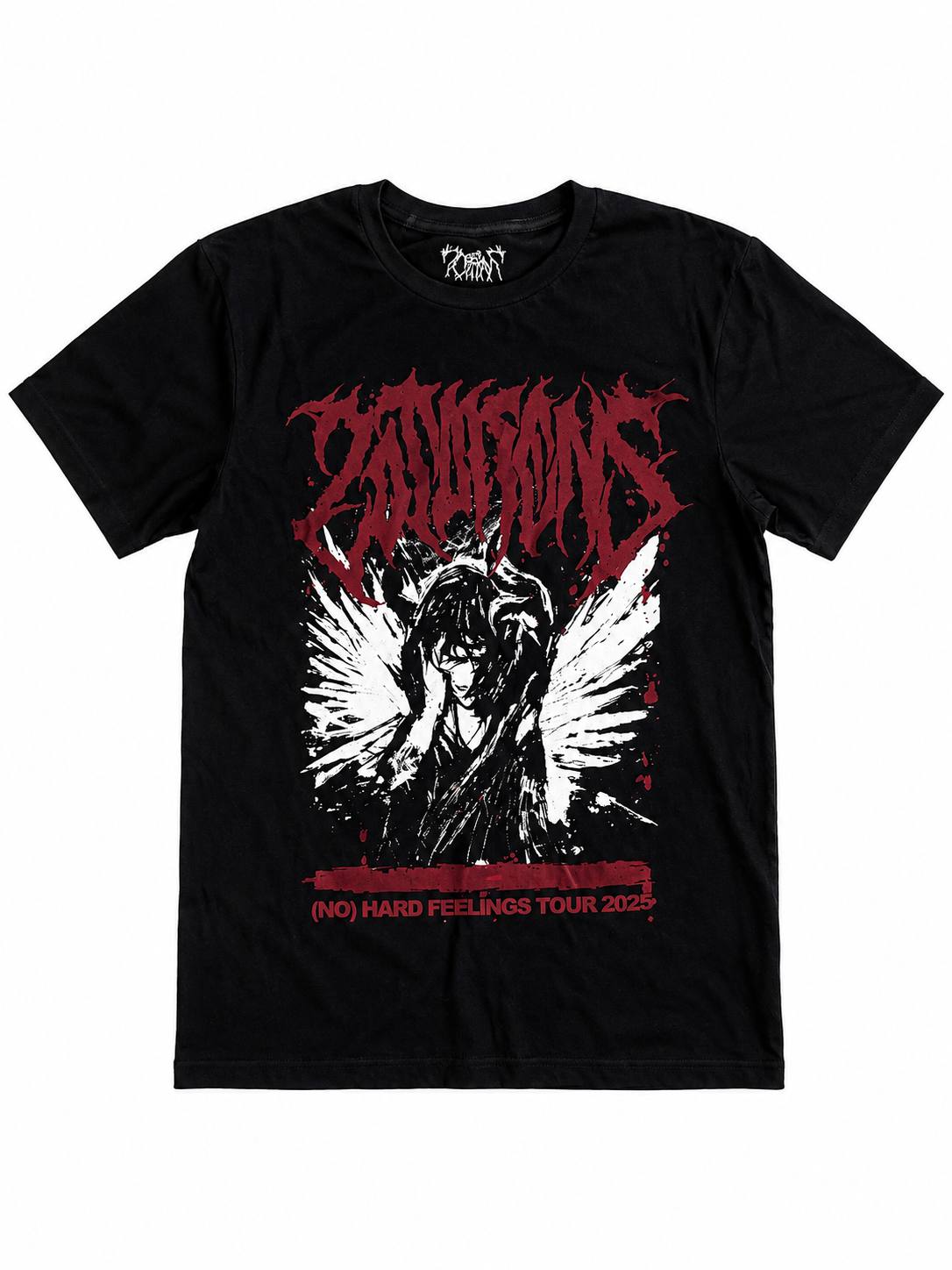 (NO)HARD FEELINGS tour shirt + signed 2025 poster + 2 picks